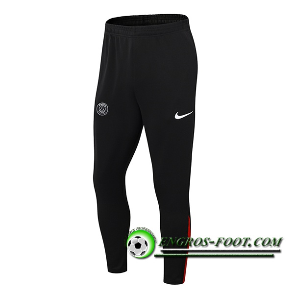 Pantalon Foot PSG Noir/Rouge 2024/2025