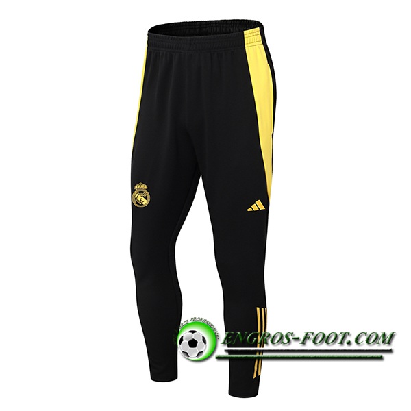 Pantalon Foot Real Madrid Noir/Jaune 2024/2025