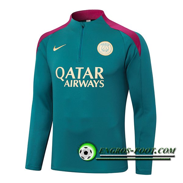 Sweatshirt Training PSG Bleu/Pourpre 2024/2025