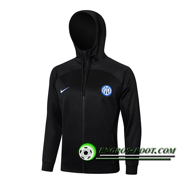 Veste A Capuche Inter Milan Noir 2024/2025