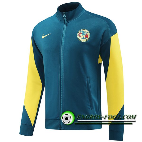 Veste Foot Club America Vert/Jaune 2024/2025