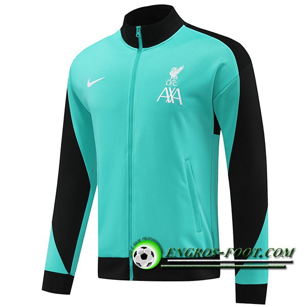 Veste Foot FC Liverpool Vert/Noir 2024/2025