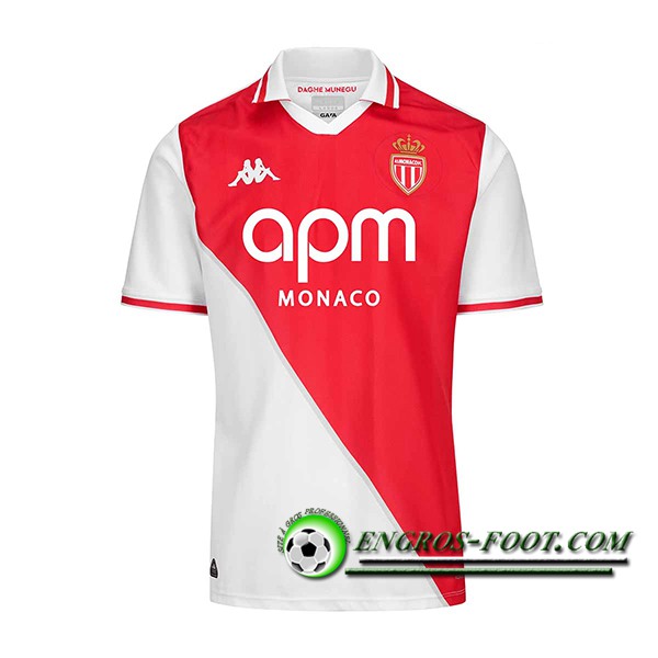 Nouveau Maillot de Foot AS Monaco Domicile 2024/2025