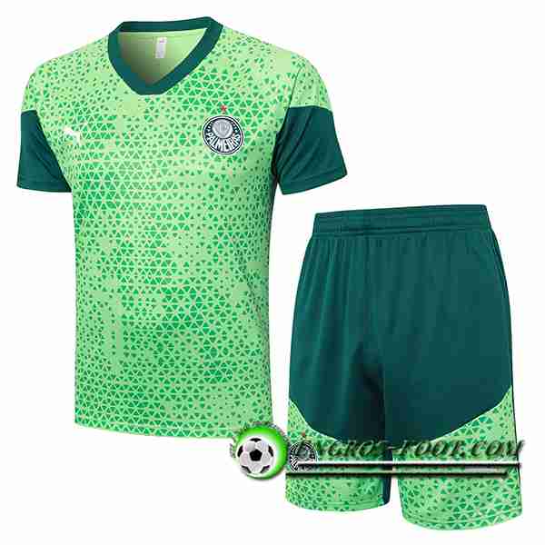 Ensemble Training T-Shirts Palmeiras Vert 2024/2025 -05