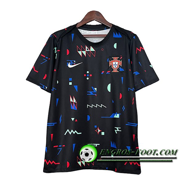 Training T-Shirts Portugal Noir 2024/2025 -04