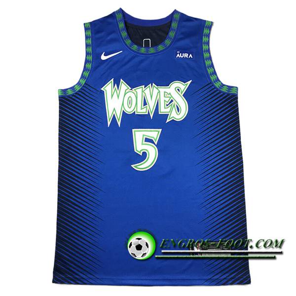 Maillot Minnesota Timberwolves (EDWARDS #5) 2024/25 Bleu/Vert