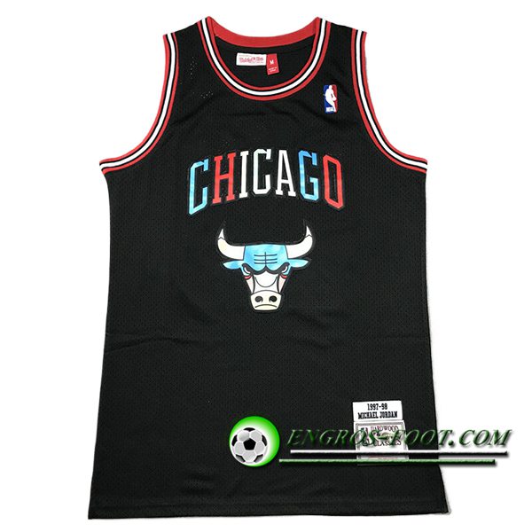 Maillot Chicago Bulls (JORDAN #23) 2024/25 Noir -04