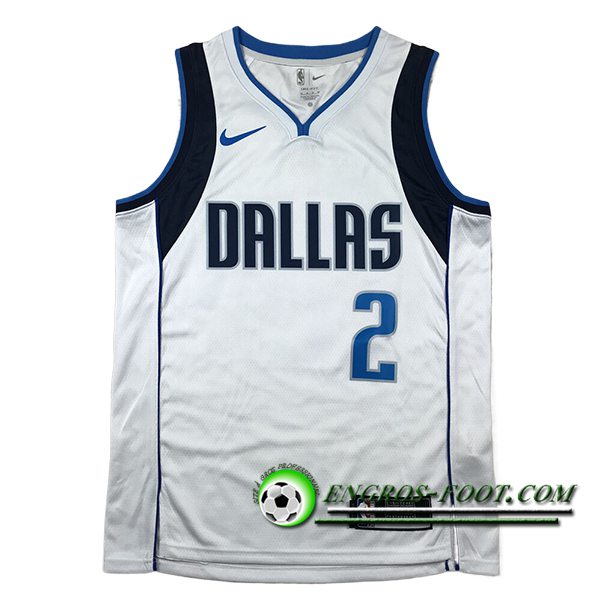 Maillot Dallas Mavericks (LIVELY II #2) 2024/25 Blanc/Bleu/Noir