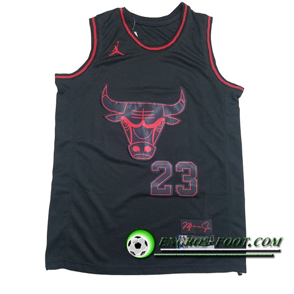 Maillot Chicago Bulls (JORDAN #23) 2024/25 Noir/Rouge -06