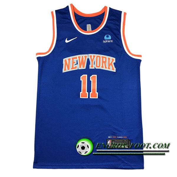 Maillot New York Knicks (BRUNSON #11) 2024/25 Bleu/Orange