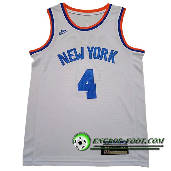 Maillot New York Knicks (ROSE #4) 2024/25 Blanc/Bleu