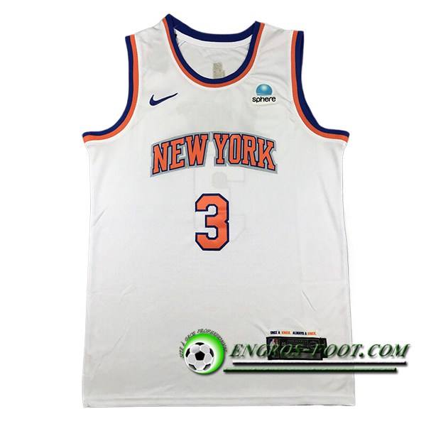 Maillot New York Knicks (HART #3) 2024/25 Blanc/Orange -04