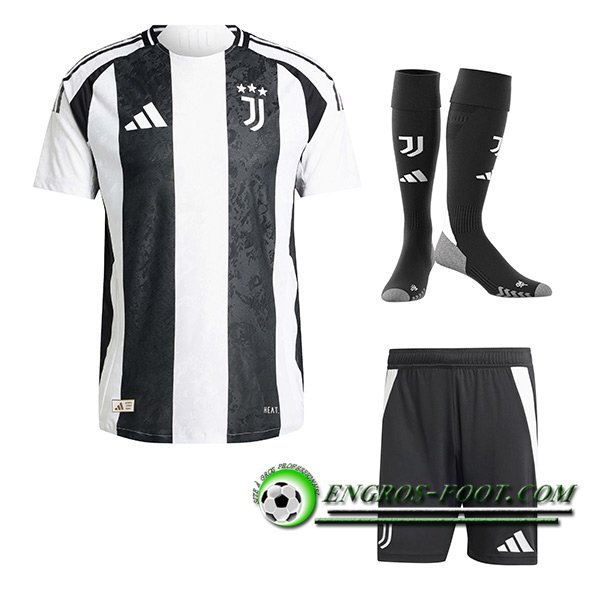 Ensemble Maillot Juventus Domicile (Short + Chaussettes) 2024/2025