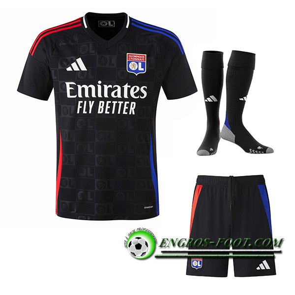 Ensemble Maillot Lyon Exterieur (Short + Chaussettes) 2024/2025