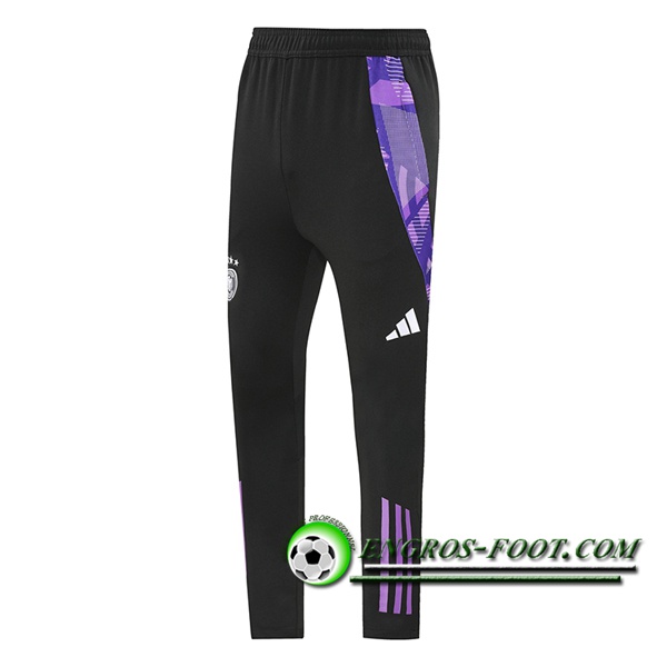 Pantalon Foot Allemagne Noir/Pourpre 2024/2025