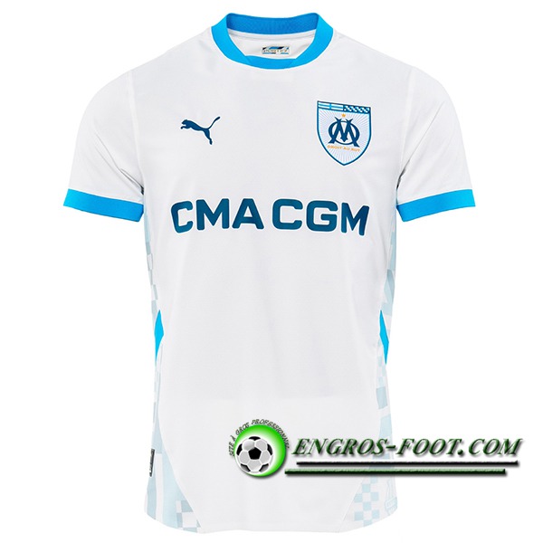 Nouveau Maillot de Foot Marseille OM Domicile 2024/2025