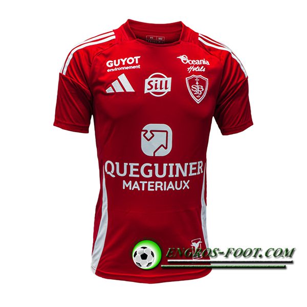 Maillot de Foot Stade Brestois Domicile 2024/2025