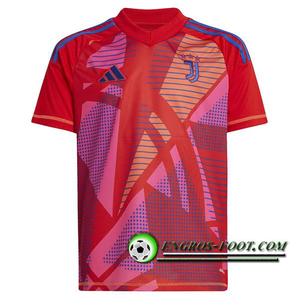 Maillot de Foot Juventus Gardien De But Rouge 2024/2025