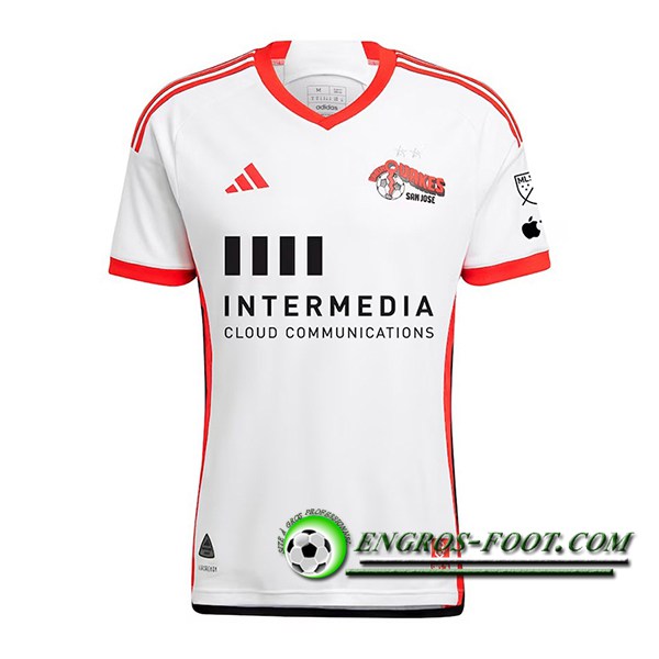 Maillot de Foot San Jose Earthquakes Exterieur 2024/2025