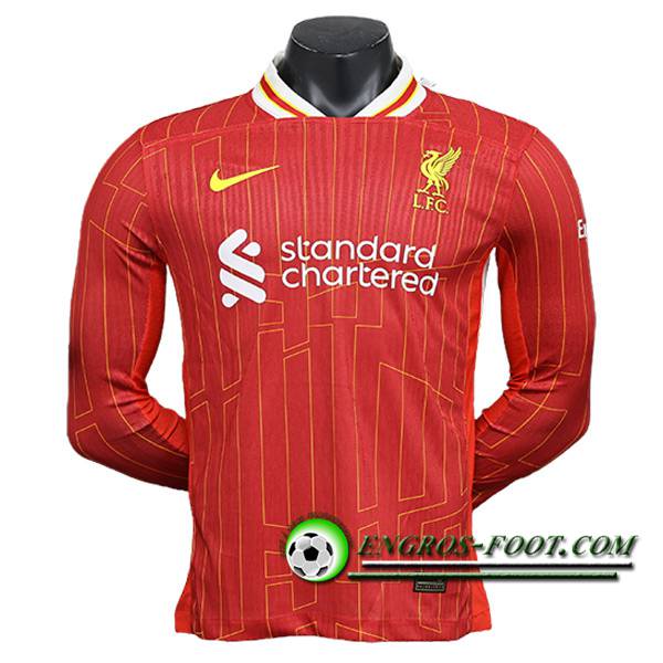 Maillot de Foot FC Liverpool Domicile Manches Longues 2024/2025