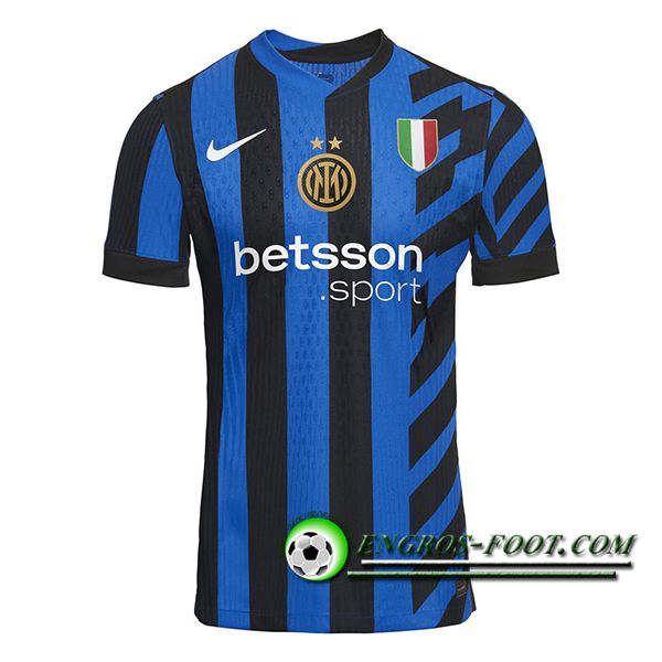 Nouveau Maillot de Foot Inter Milan Domicile 2024/2025