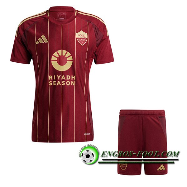 Nouveau Maillot de Foot AS Rome Enfant Domicile 2024/2025