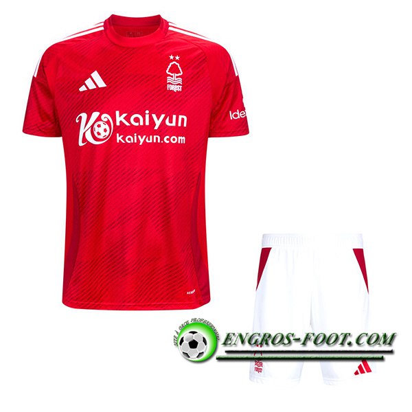 Nouveau Maillot de Foot Nottingham Forest Enfant Domicile 2024/2025