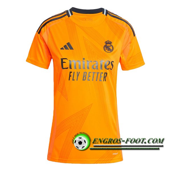 Maillot de Foot Real Madrid Femme Exterieur 2024/2025