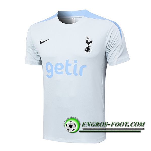 Training T-Shirts Tottenham Hotspur Gris/Bleu 2024/2025 -02