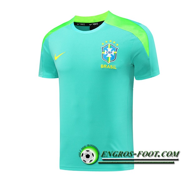 Training T-Shirts Brésil Vert 2024/2025 -02