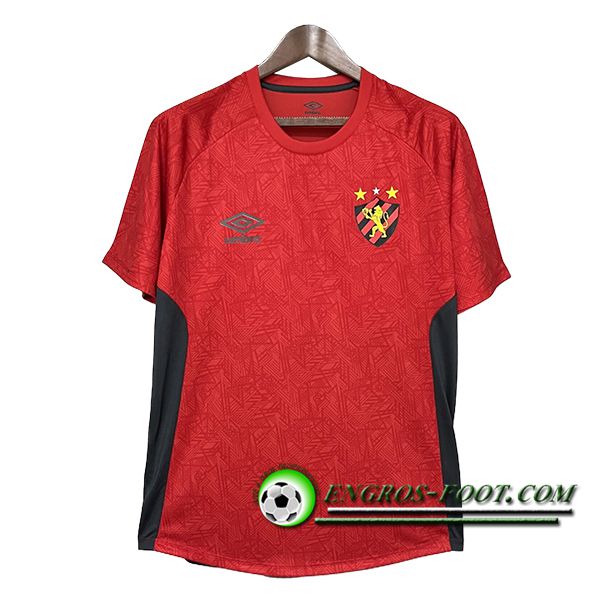 Training T-Shirts Sport Recife Rouge/Noir 2024/2025