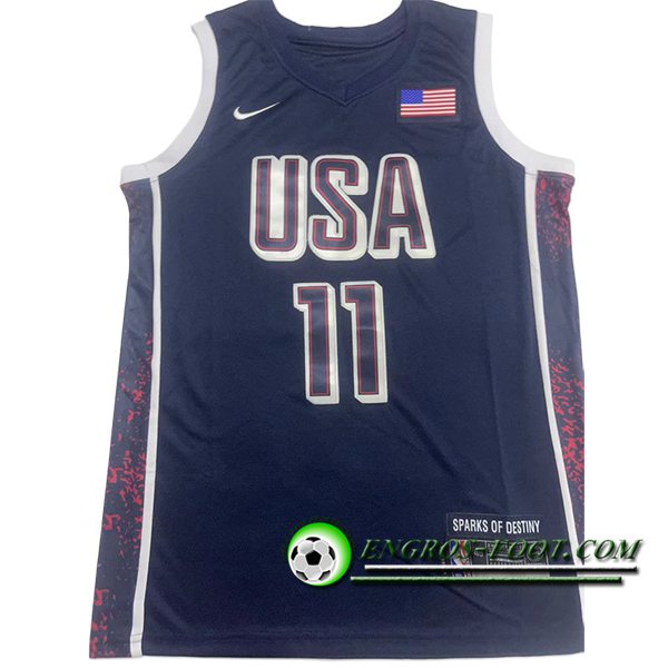 Maillot USA (EMBIID #11) 2024/25 Bleu Foncé