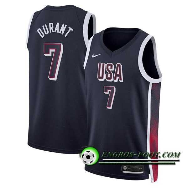 Maillot USA (DURANT #7) 2024/25 Noir