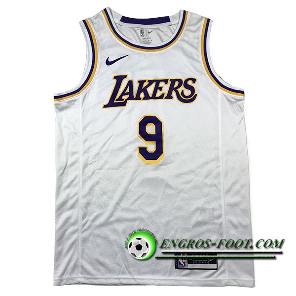 Maillot Los Angeles Lakers (JAMES JR. #9) 2024/25 Blanc