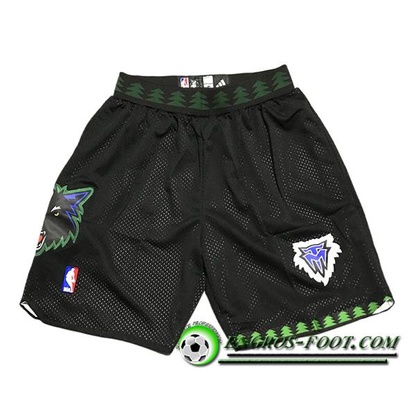 Shorts NBA Minnesota Timberwolves 2024/25 Noir