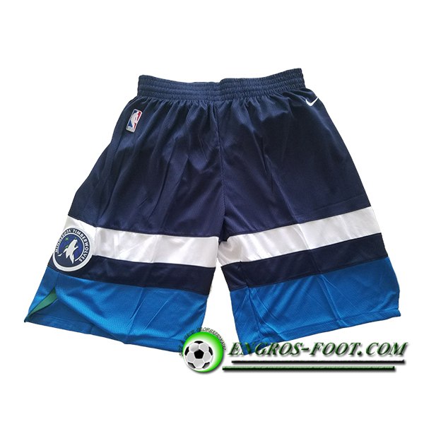 Shorts NBA Minnesota Timberwolves 2024/25 Bleu Foncé