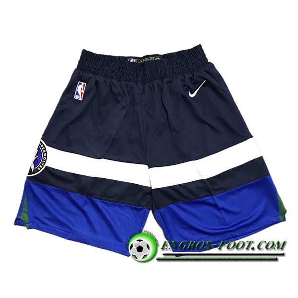 Shorts NBA Minnesota Timberwolves 2024/25 Bleu Marine