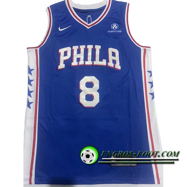 Maillot Philadelphia 76ers (GEORGE #8) 2024/25 Bleu/Blanc