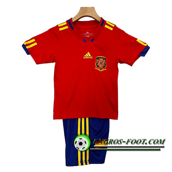 Maillot de Foot Espagne Retro Enfant Domicile 2010