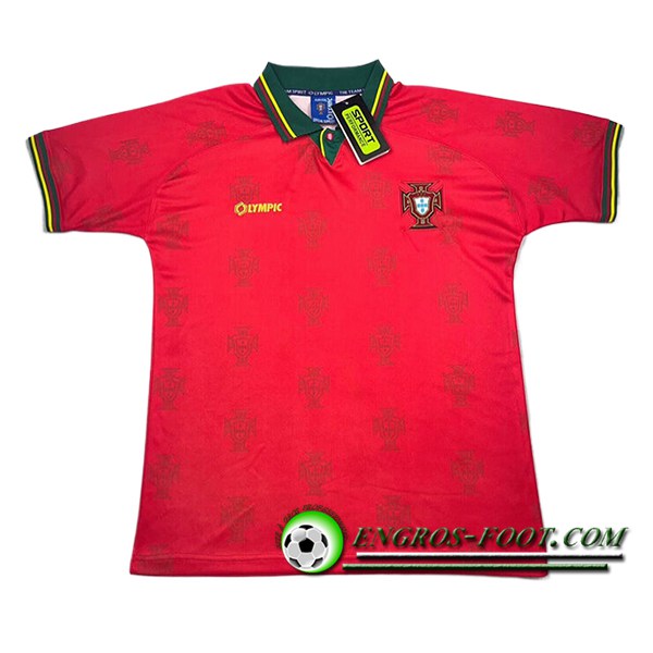 Maillot de Foot Portugal Retro Domicile 1995/1996