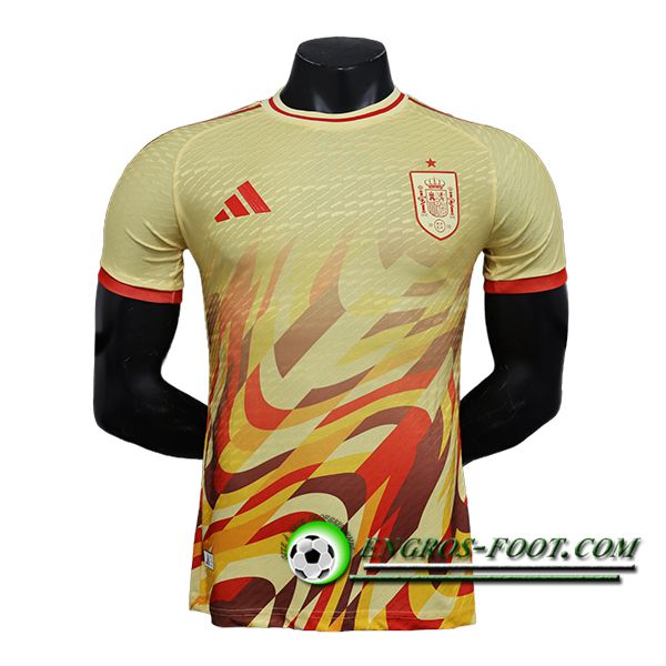 Maillot Equipe Foot Espagne Special Edition Jaune 2024/2025