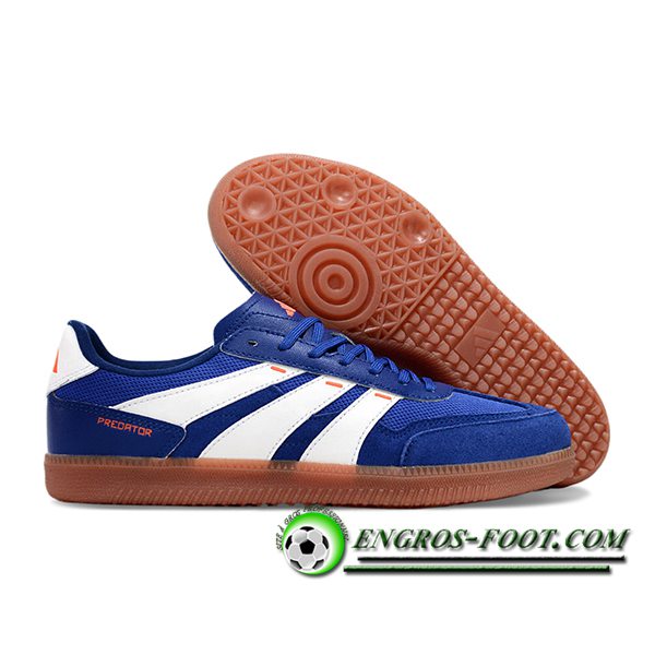 Adidas Chaussures de Foot PREDATOR 24 LEAGUE LOW BOOTS Bleu/Blanc