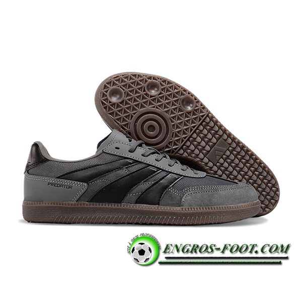 Adidas Chaussures de Foot PREDATOR 24 LEAGUE LOW BOOTS Gris/Noir