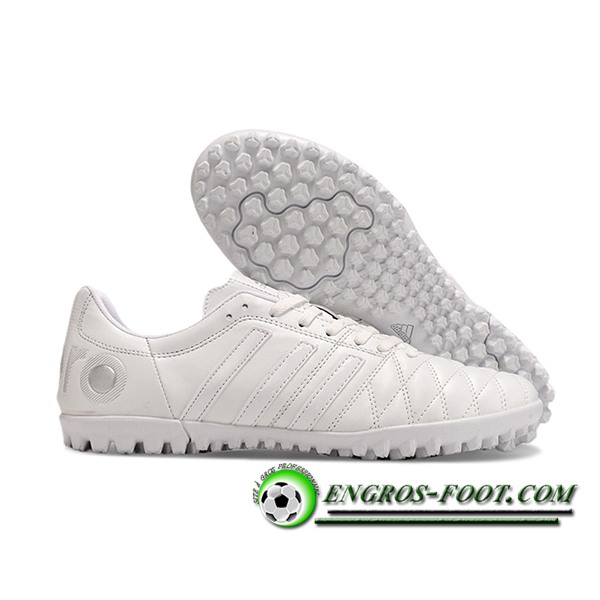 Adidas Chaussures de Foot X GHOSTED.4 TF Blanc -02