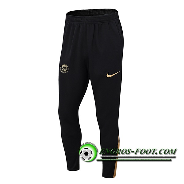 Pantalon Foot PSG Noir/Jaune 2024/2025 -02