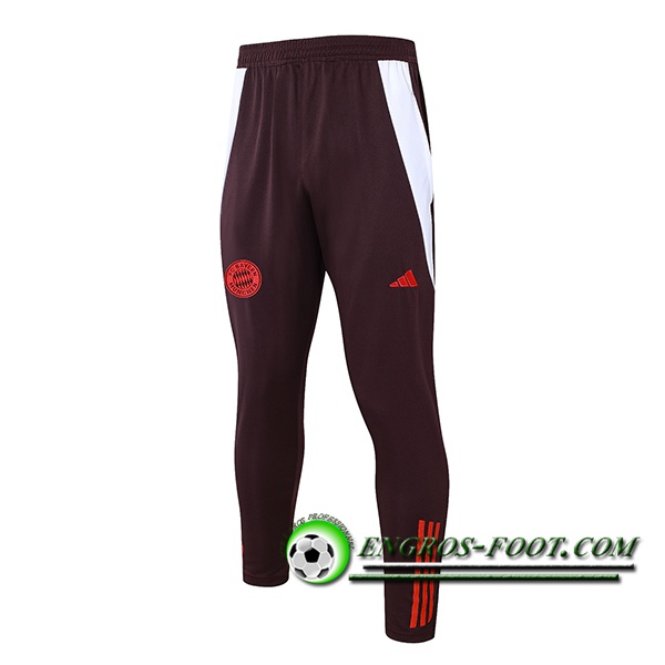 Pantalon Foot Bayern Munich Brun/Rouge 2024/2025