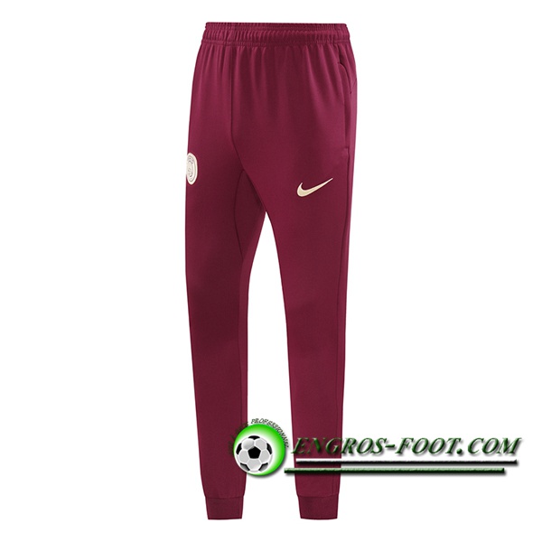 Pantalon Foot PSG Rouge/Vert 2024/2025 -02