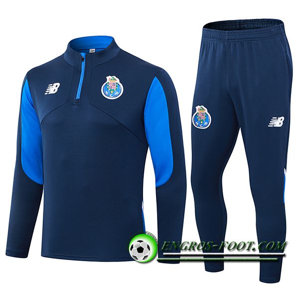 Ensemble Survetement de Foot FC Porto Bleu Royal 2024/2025