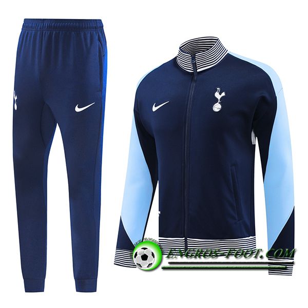 Ensemble Survetement de Foot Tottenham Hotspur Bleu 2024/2025