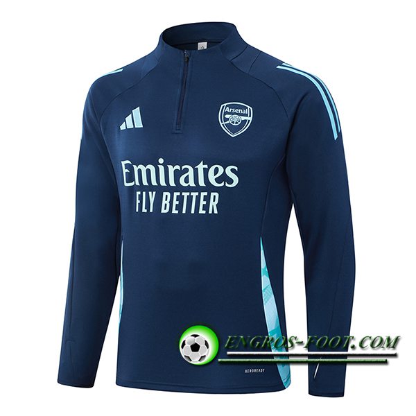 Sweatshirt Training Arsenal Bleu Royal 2024/2025